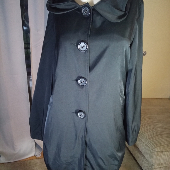 Mac & Jac Black Coat - Picture 1 of 2